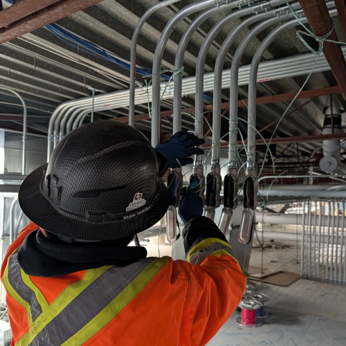 Working on electrical